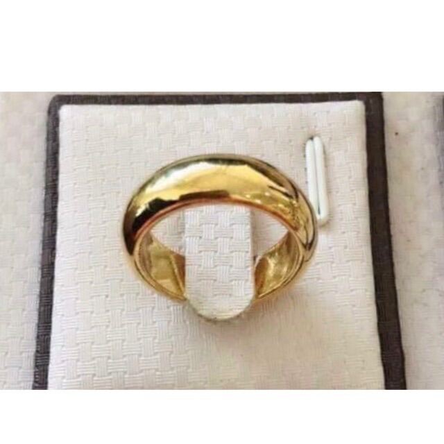 Nhẫn trơn cao cấp mạ vàng 18k loại 1 chỉ 2 chỉ5 chỉ