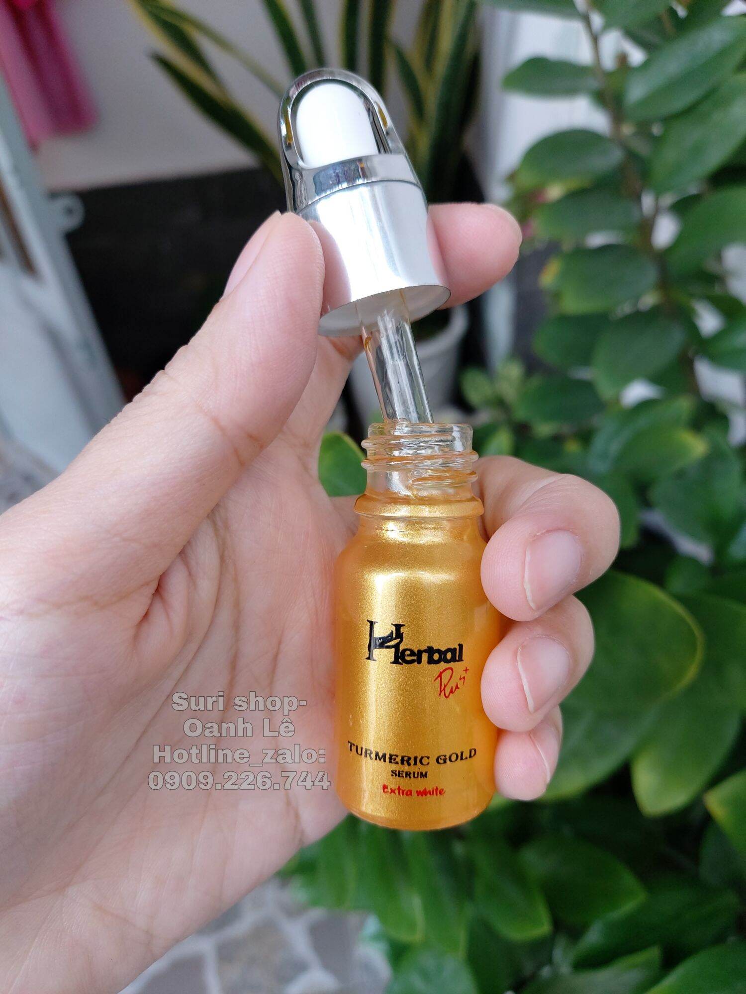 Serum nghệ Herbal Thái Lan ngừa mụn,hết thâm do mụn.