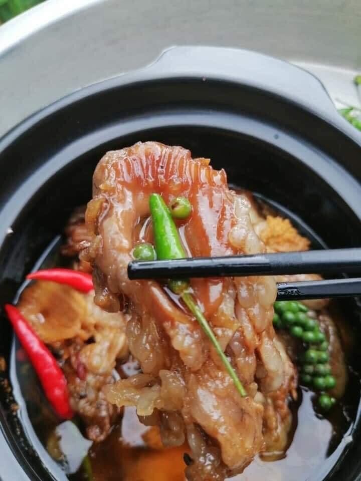 Ruột cá lóc làm sạch đóng hộp 500g