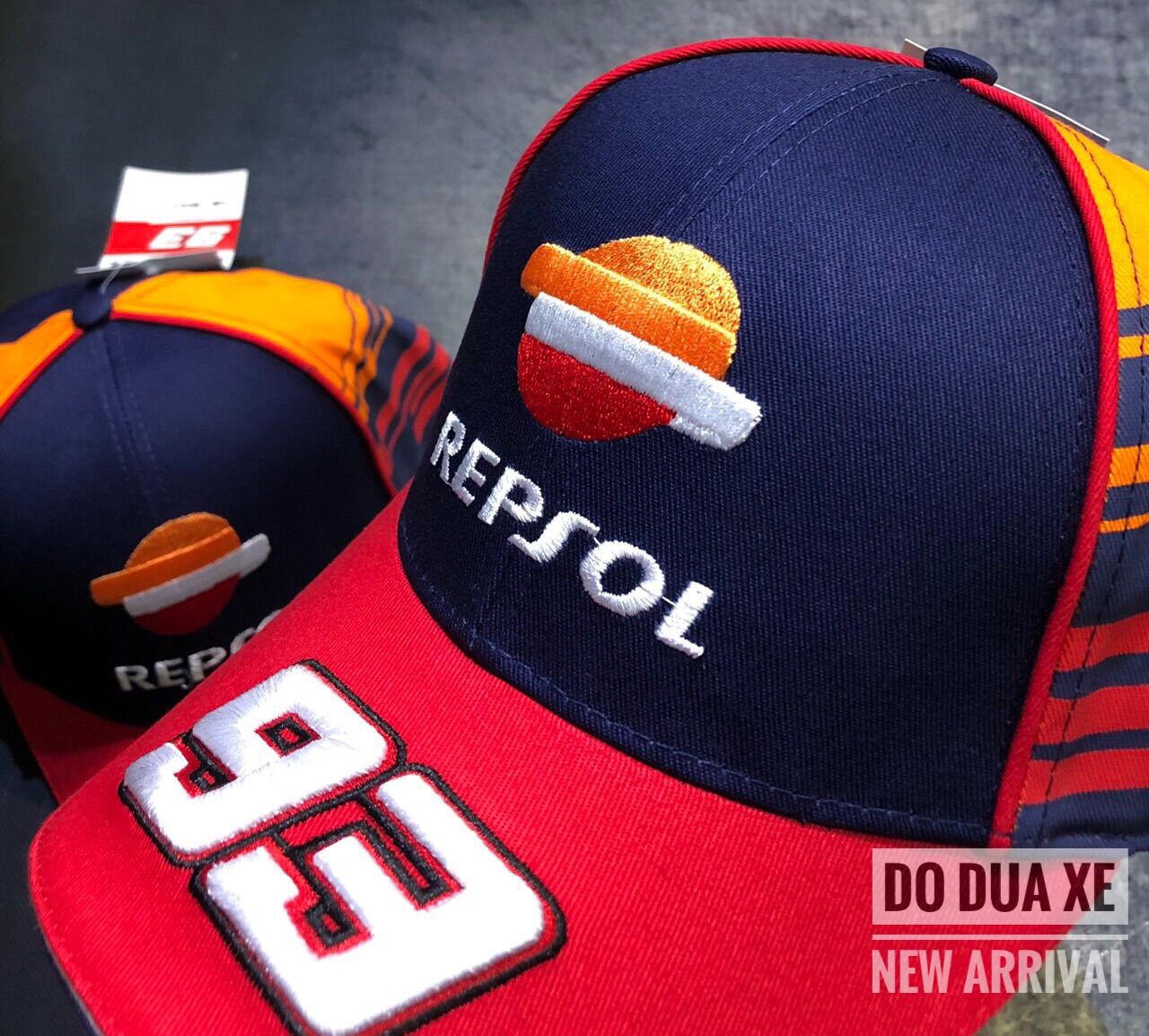 Nón (mũ) kết đua xe Honda Repsol