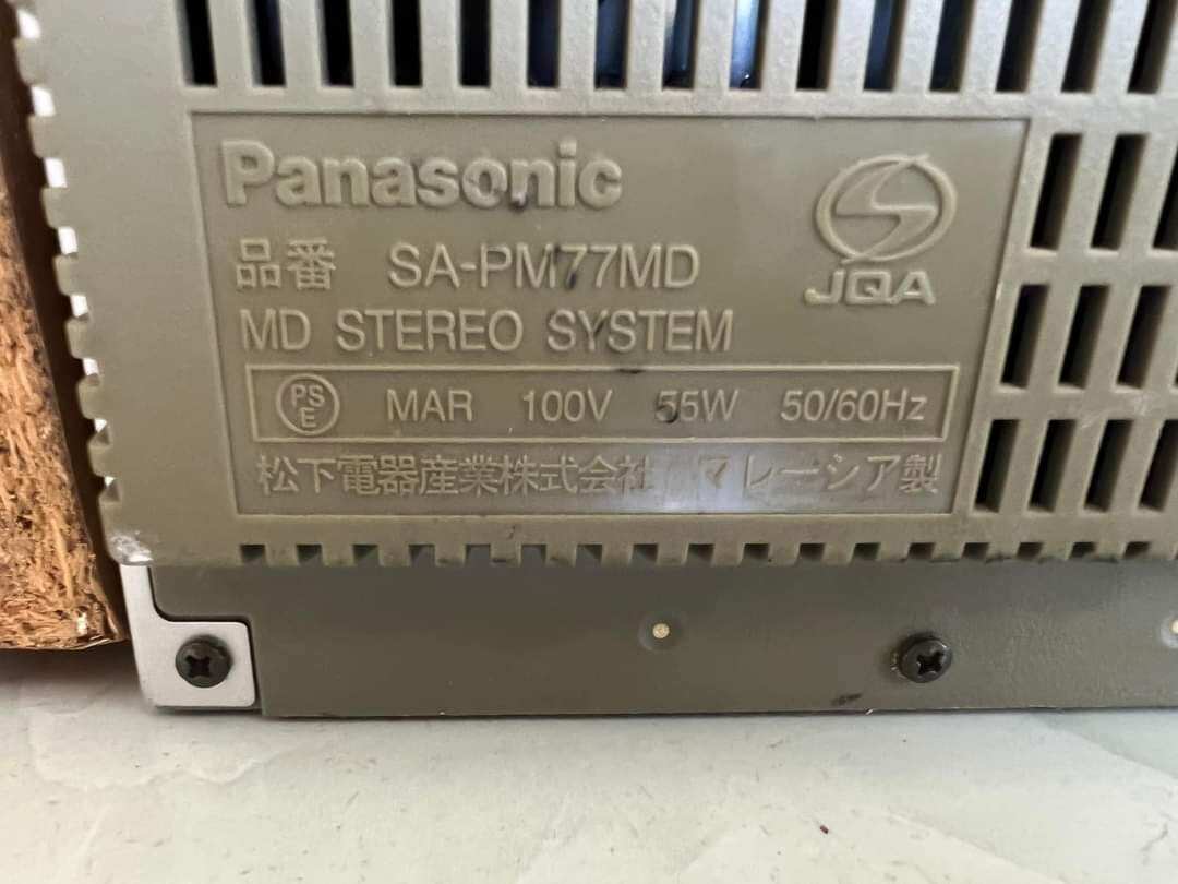 Dàn âm thanh nghe nhạc mini Nhật Panasonic PM77MD