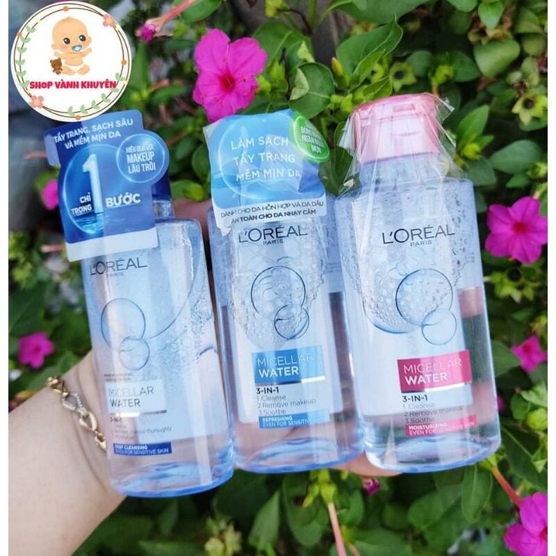 Nước tẩy trang loreal 3 in 1