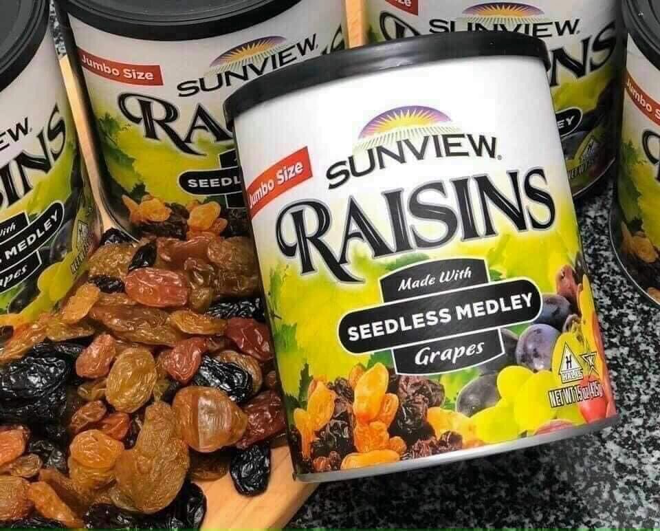Nho khô mỹ sunvien raisins 425gr