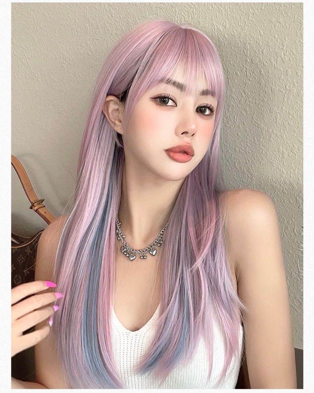 Tóc giả nữ ngdau thẳng line mới nhất[NEW]
