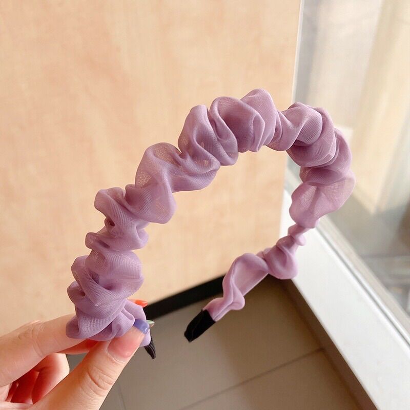 Bờm cài tóc phong cách hàn quốc, băng đô cài tóc nữ