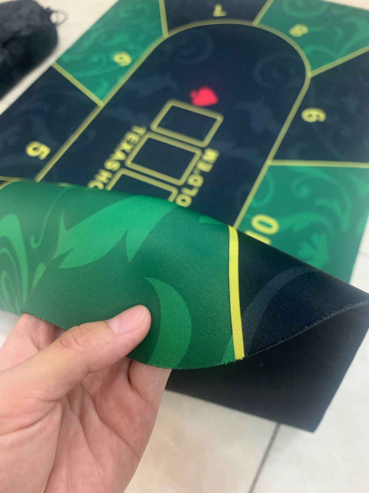 Thảm poker cao cấp chơi bài, tài sửu