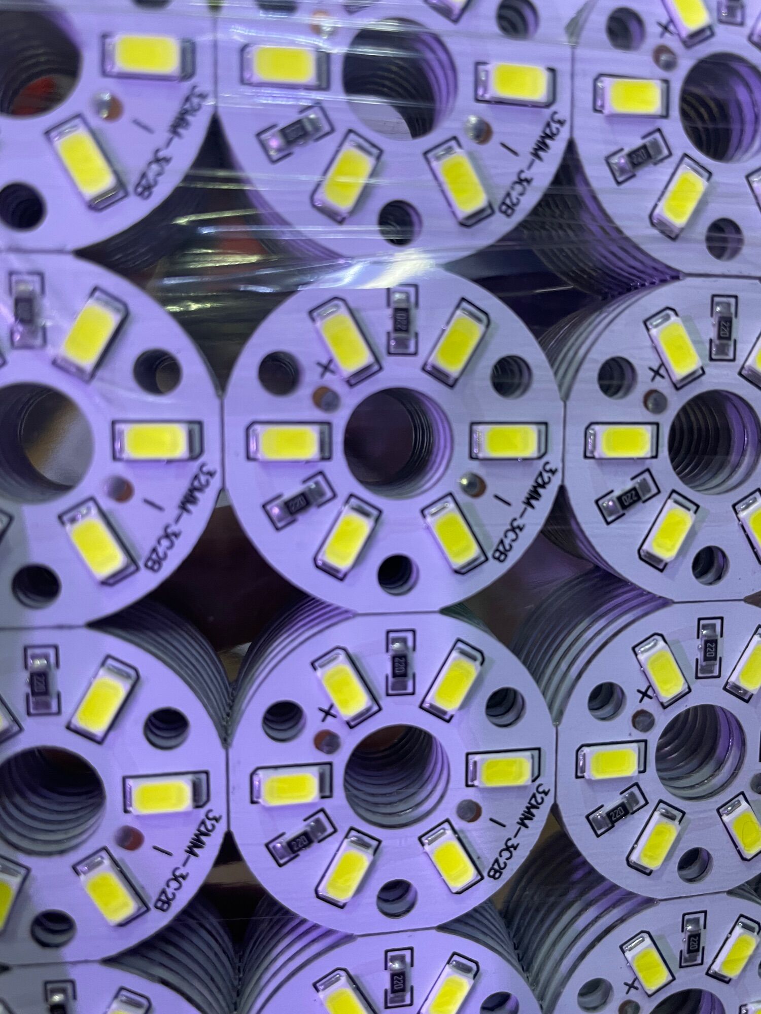 Set 10 led miếng 12V 3W