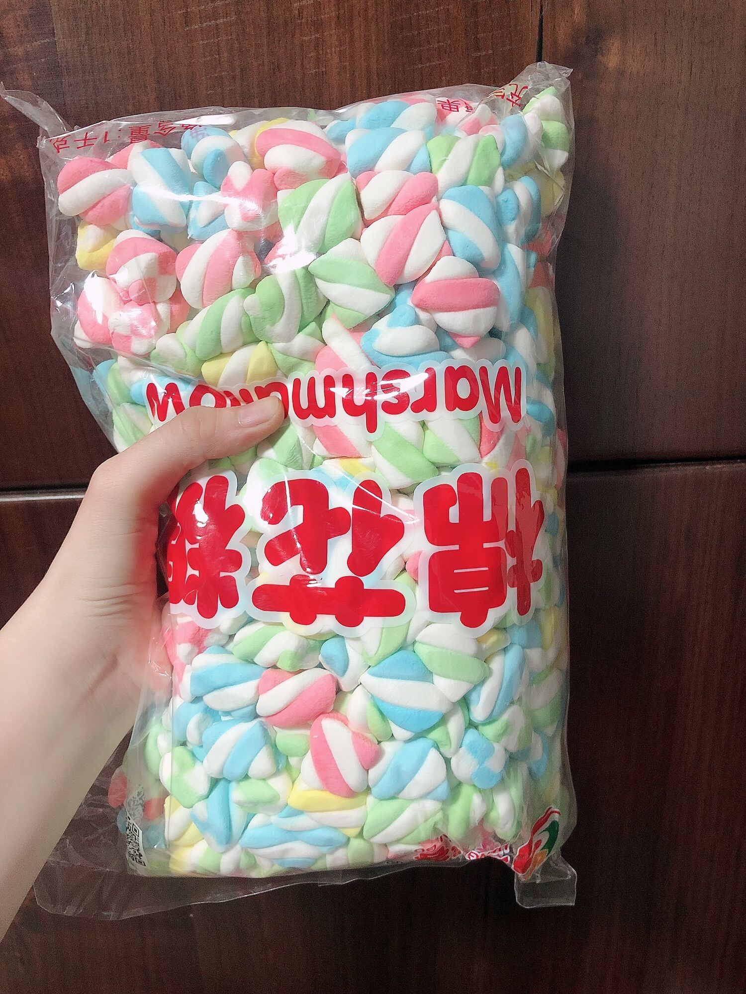 Kẹo bông gòn MARSHMALLOW 1.000g (ib lựa mẫu)