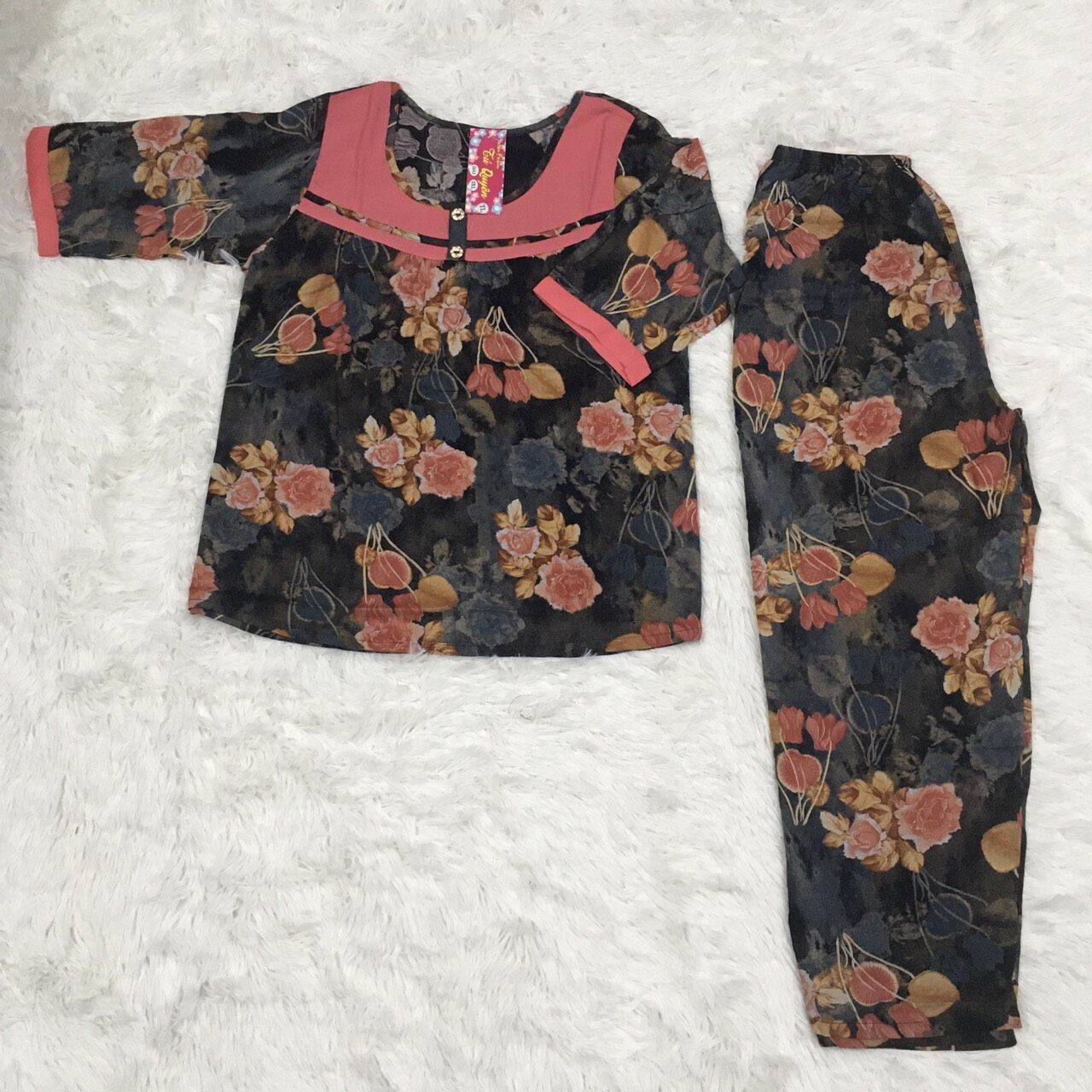 BỘ TÔN NHUNG THÁI TAY LỠ (Size 40-70kg)