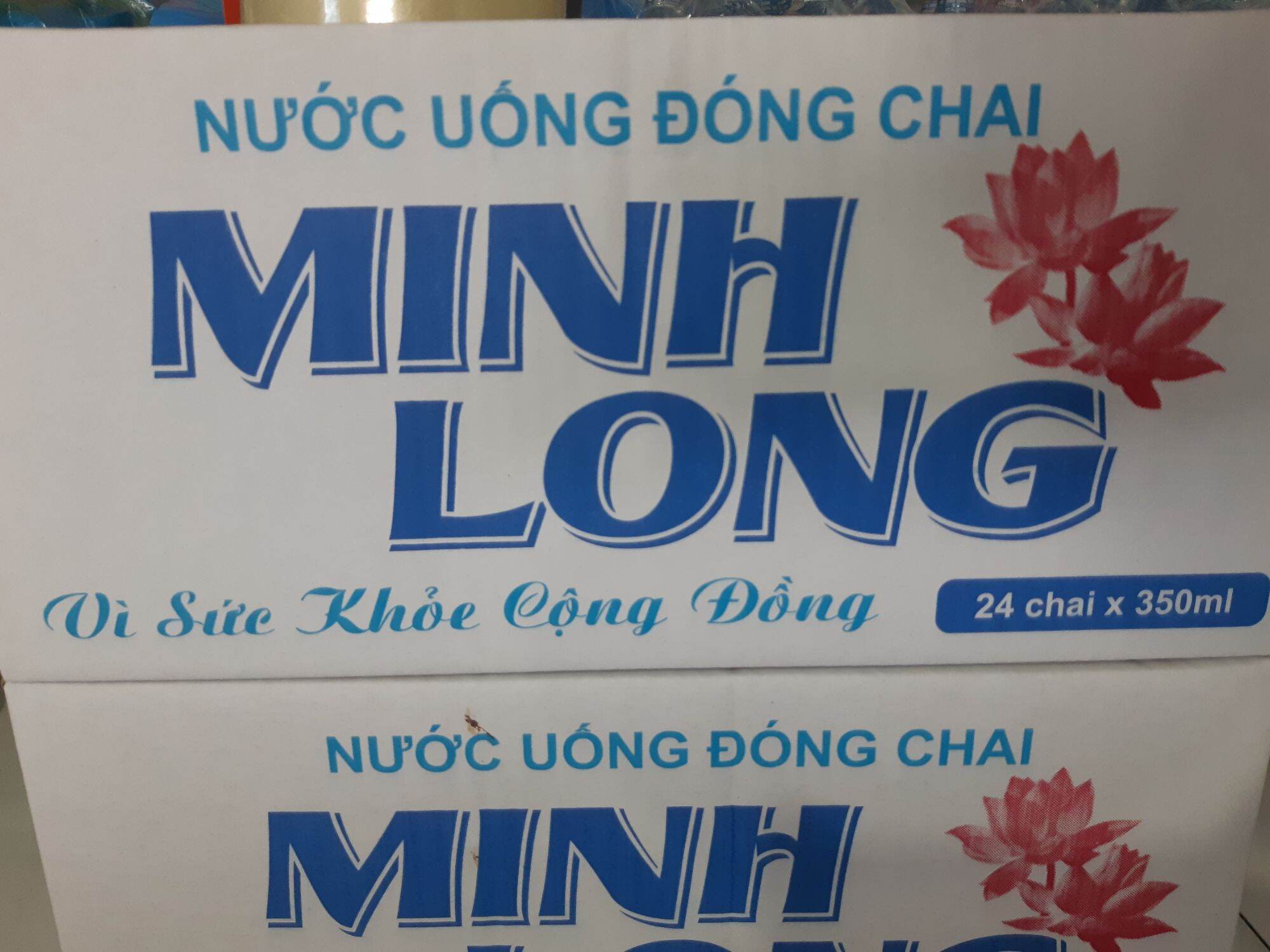 combo 2 Nước uống đóng chai Minh Long