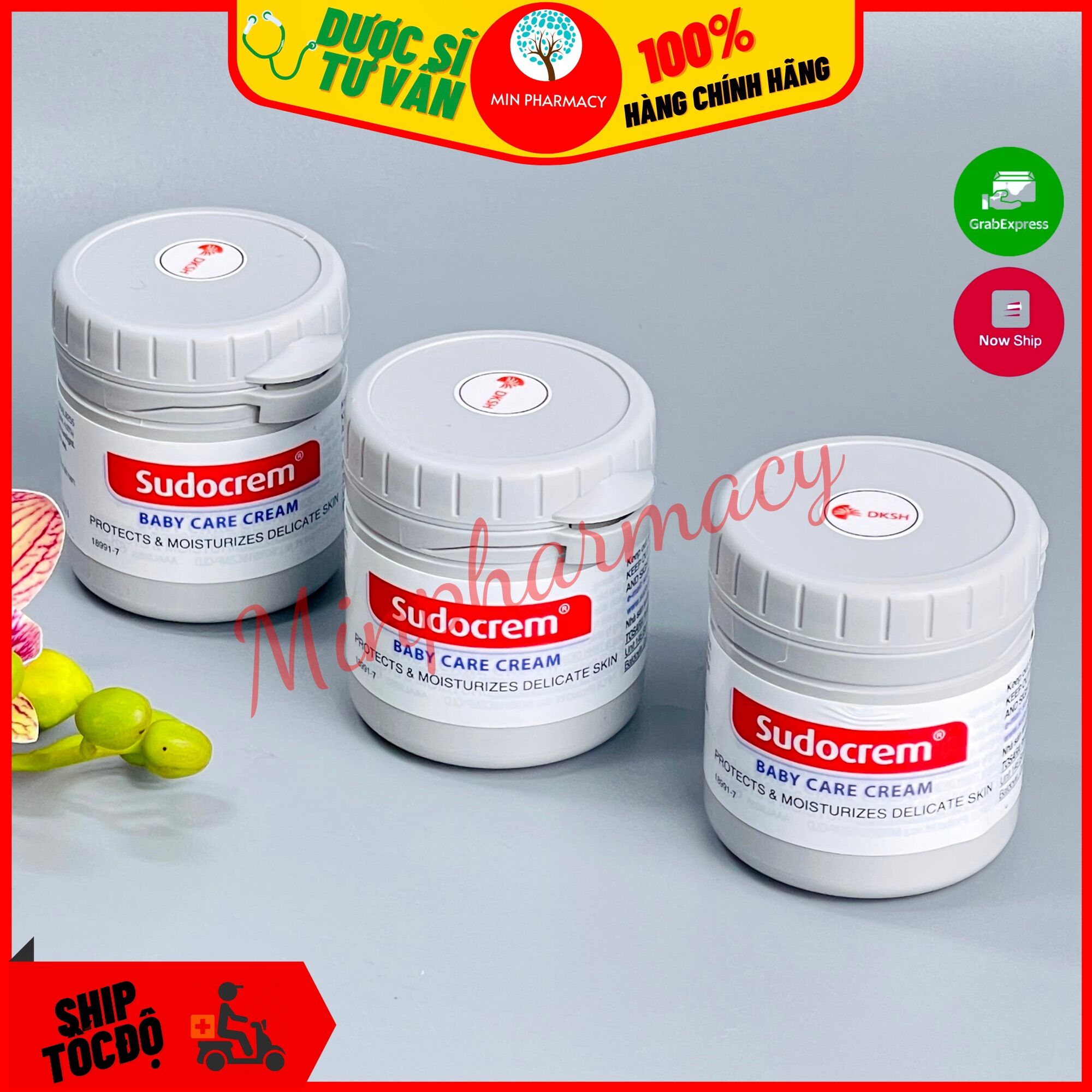 KEM CHỐNG HĂM TÃ SUDOCREM BABY CARE CREAM Hộp 60g - Minpharmacy