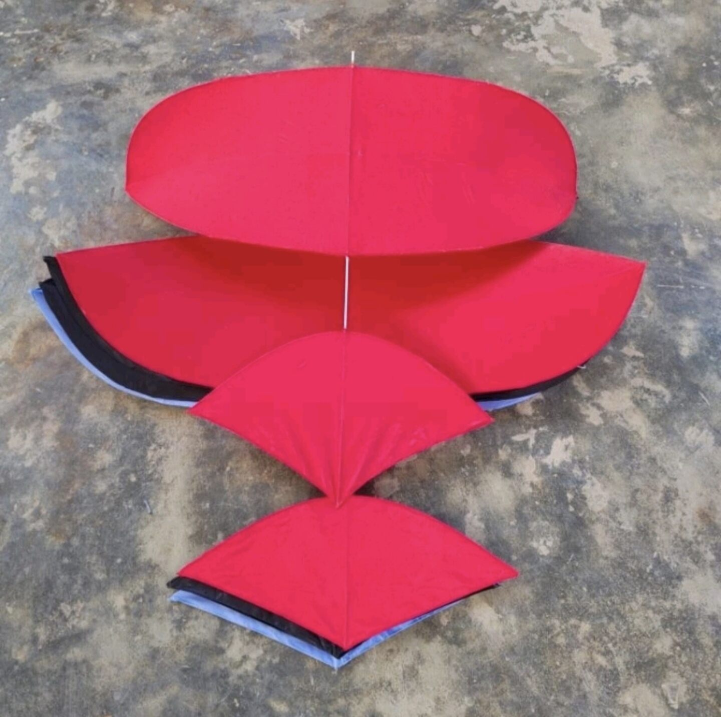 Diều sáo đuôi cá 1m được làm từ 100% cap quang về chỉ cần thả