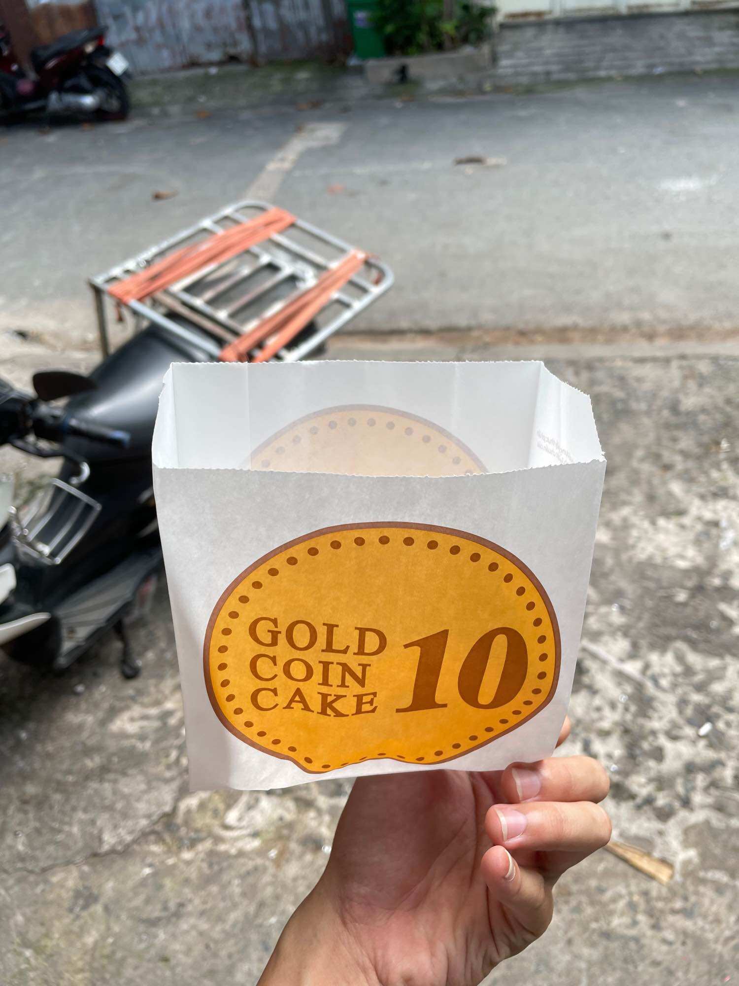 Túi Đựng Bánh Đồng Xu 100 Túi