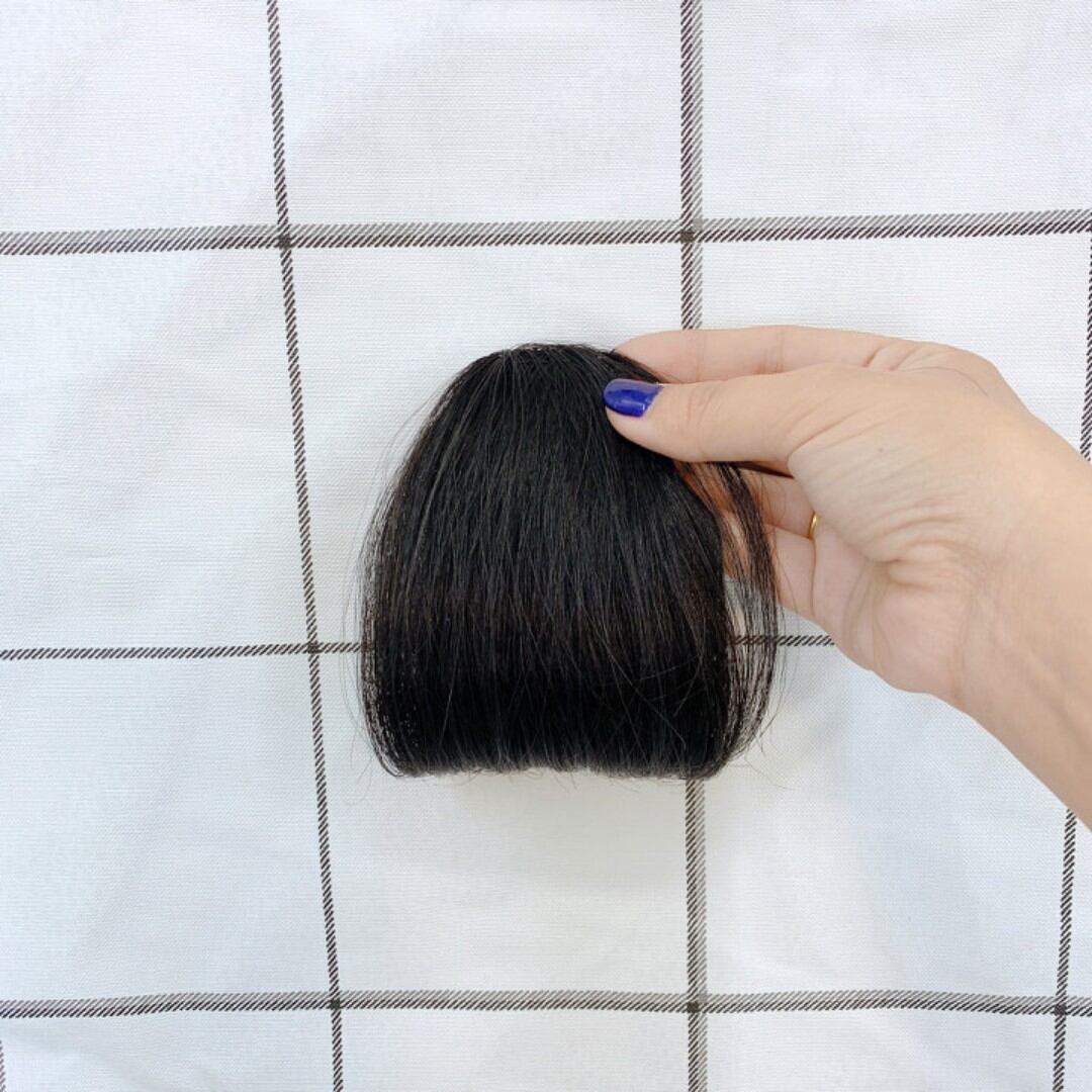 tóc mái ngố tóc thật k pas