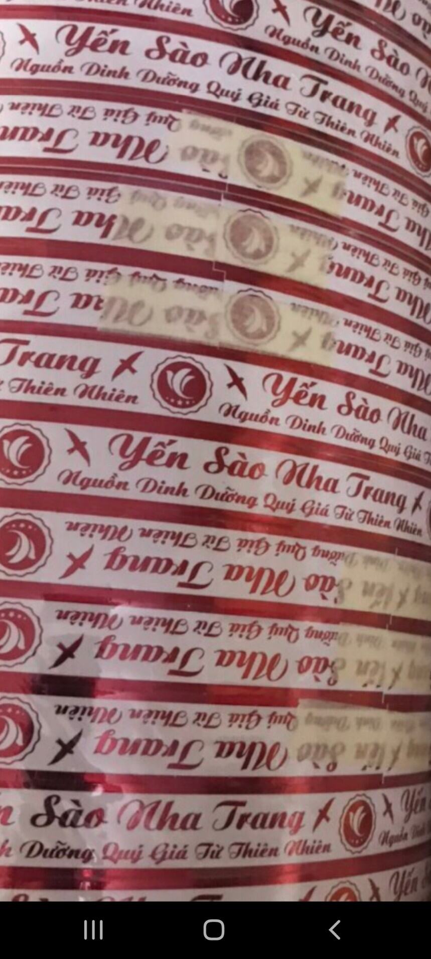SET 5 CUỘN BĂNG KEO DÁN HỘP NHỰA YẾN SÀO CAO CẤP