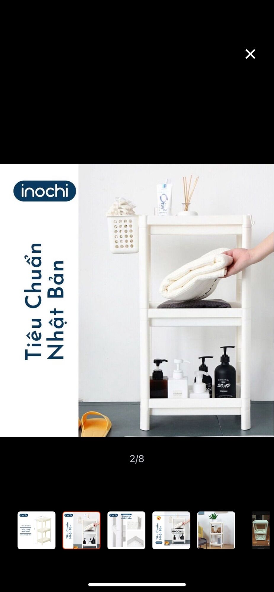 Kệ Inochi 3 tầng- hkm enlene