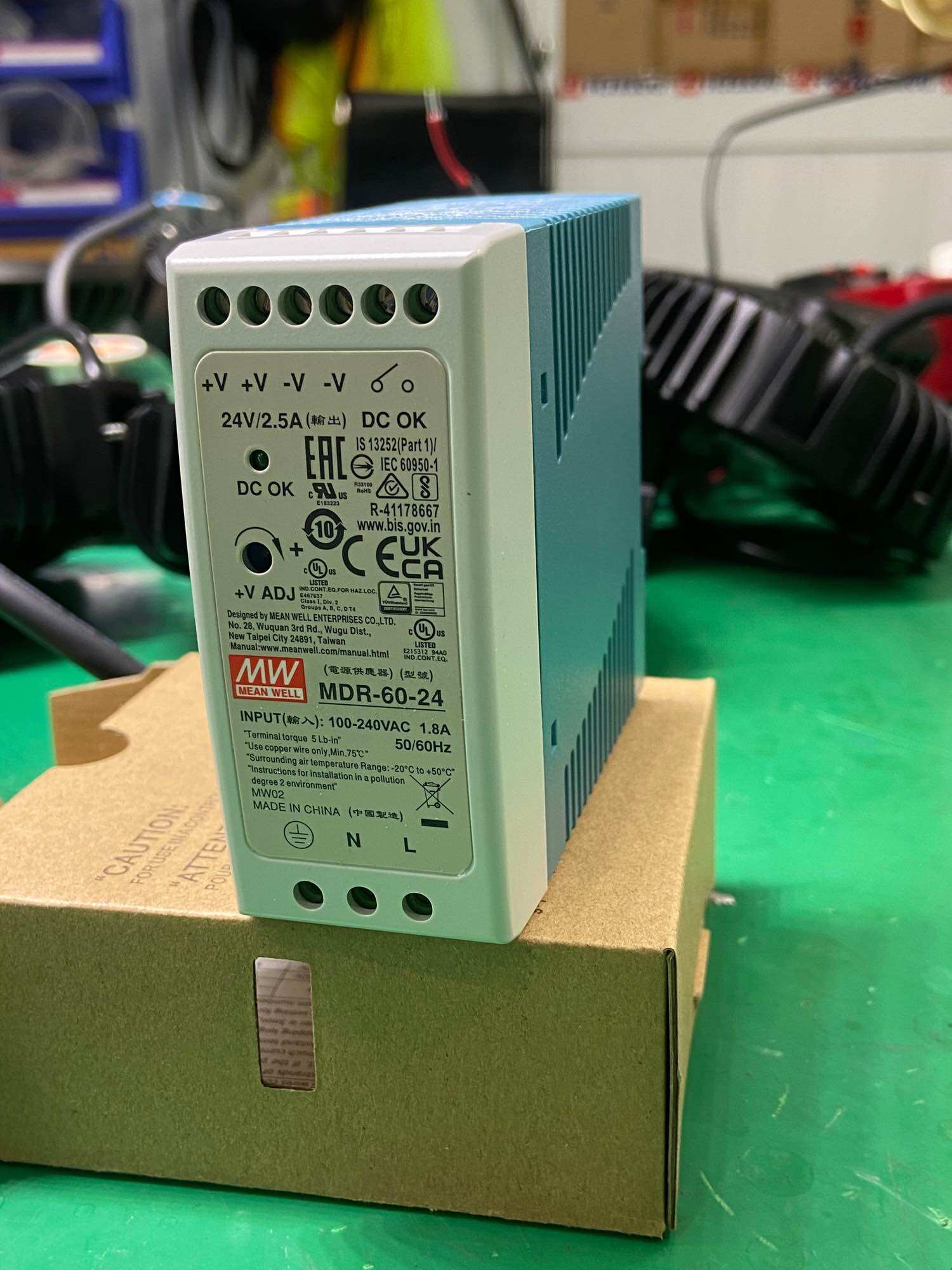 Nguồn Meanwell MDR-60-24 (24V/2.5A)