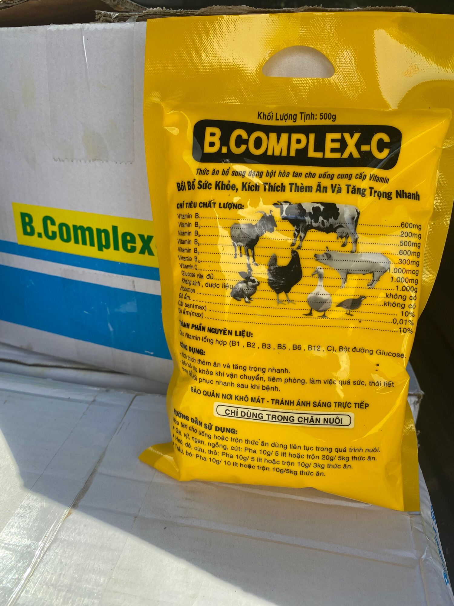 B Complex C 500gr