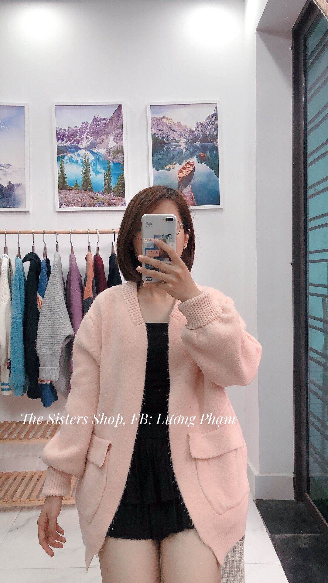 Áo Cardigan, Khoác Len Hàng Si/ Hàng 2hand (Ảnh shop tự chụp)