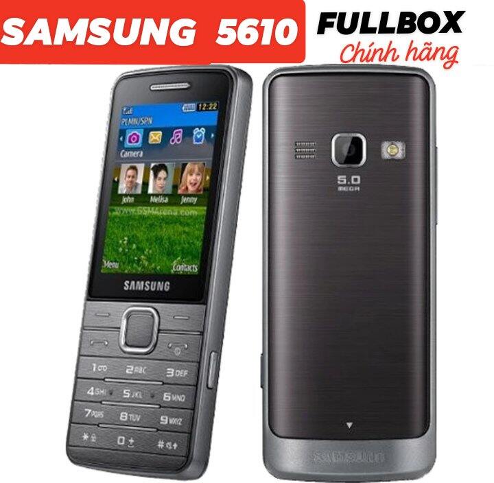 Điện thoạiSamsung 5610/ 2sim 3G /nguyên hộp/chuẩn dùng 7 ngày/Facebook Twitter Bluetooth,  thư điện tử...