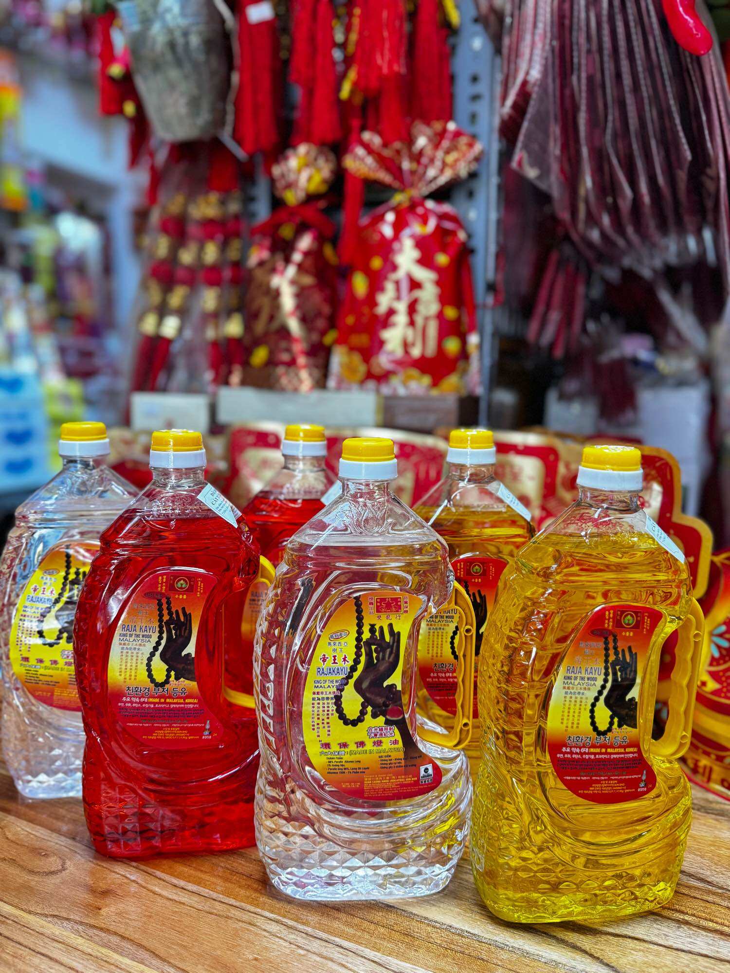 [ 1 Thùng 6 Chai ] Thùng Dầu Lưu Ly Cát Tường, Dầu Thắp Đèn Loại 1, Dung Tích Thực 1,3L, Không Khói, Không Mùi