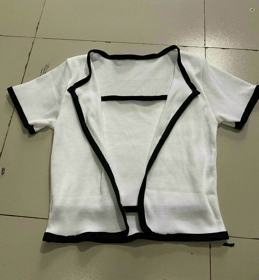 Áo croptop đôi kèm lót