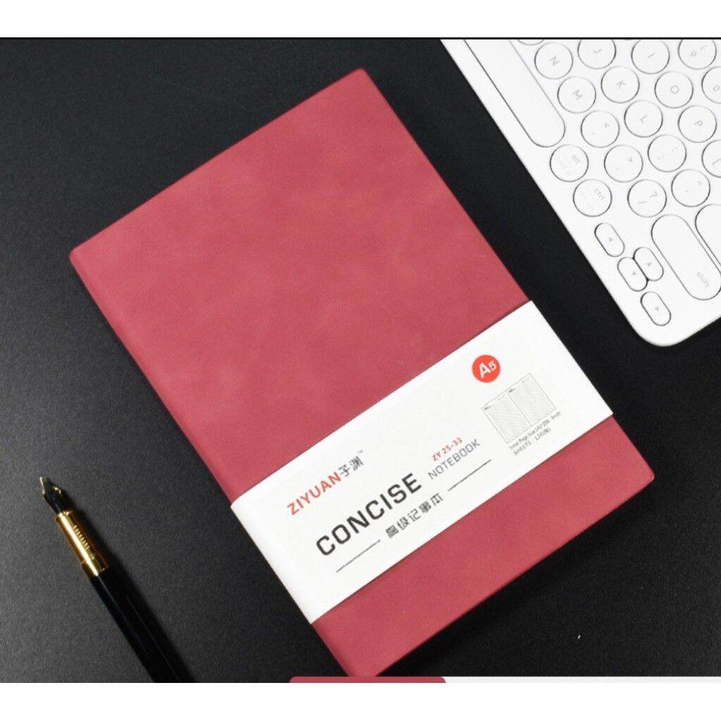 SỔ GHI CHÉP BÌA DA CỪU 240 TRANG - LEATHER NOTEBOOK