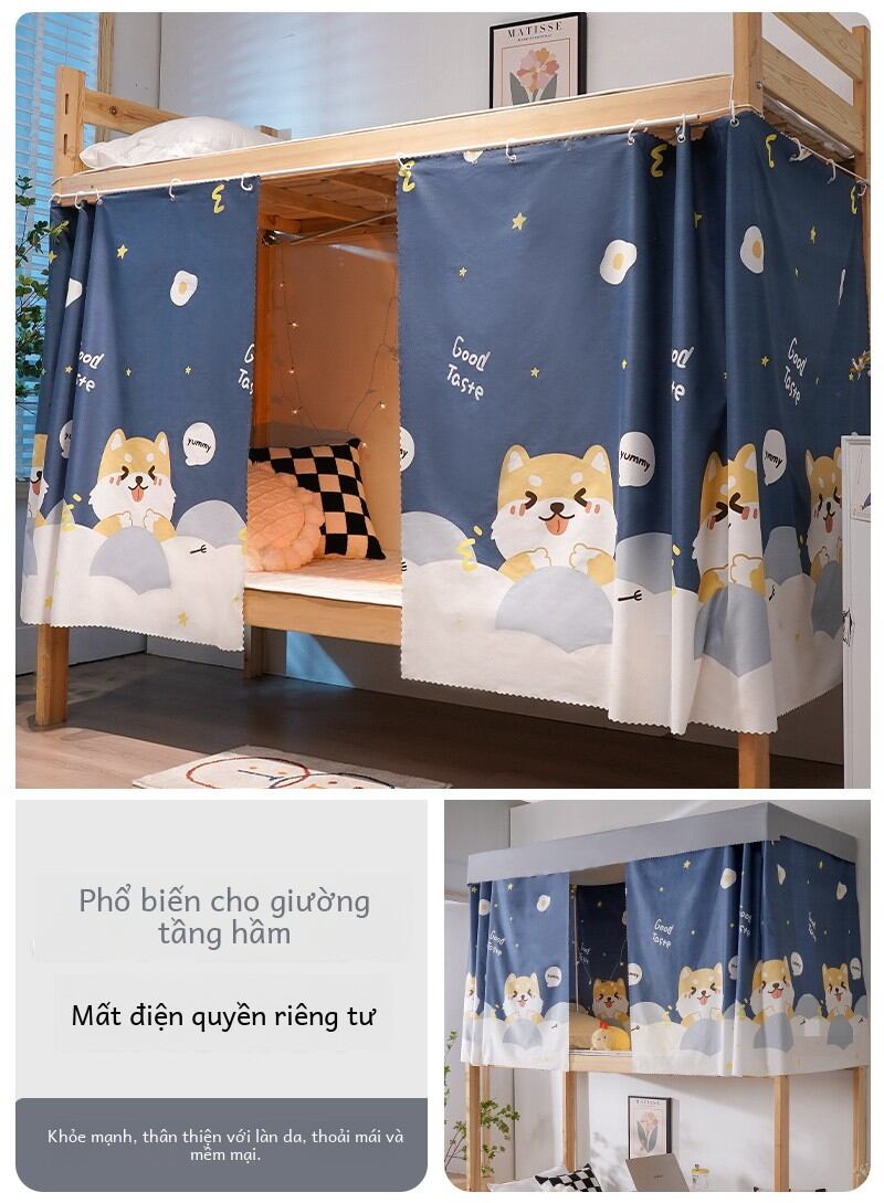 Rèm Cửa Giường Ngủ Cho Nữ Sinh Viên Rèm Cửa Giường Đơn Rèm Cửa Phòng Ký Túc Xá Rèm Cửa Giường Trên Và Dưới Rèm Cửa Giường Che Ánh Sáng