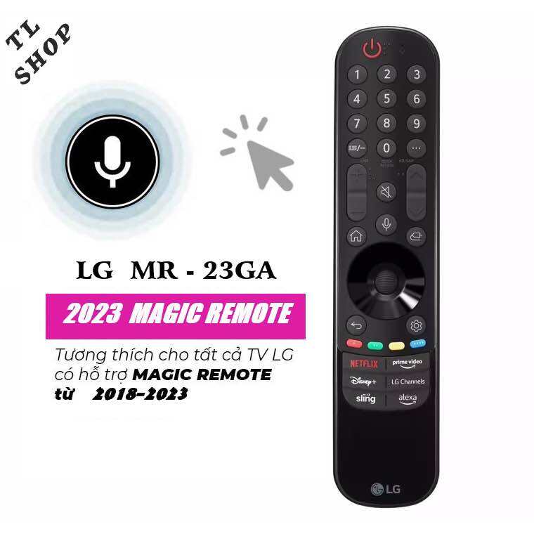 Điều khiển tivi Hãng LG giọng nói 2023 Remote LG MR23 các dòng tivi LG 2018-2023 Hàng Fullbox LG Remote tivi LG