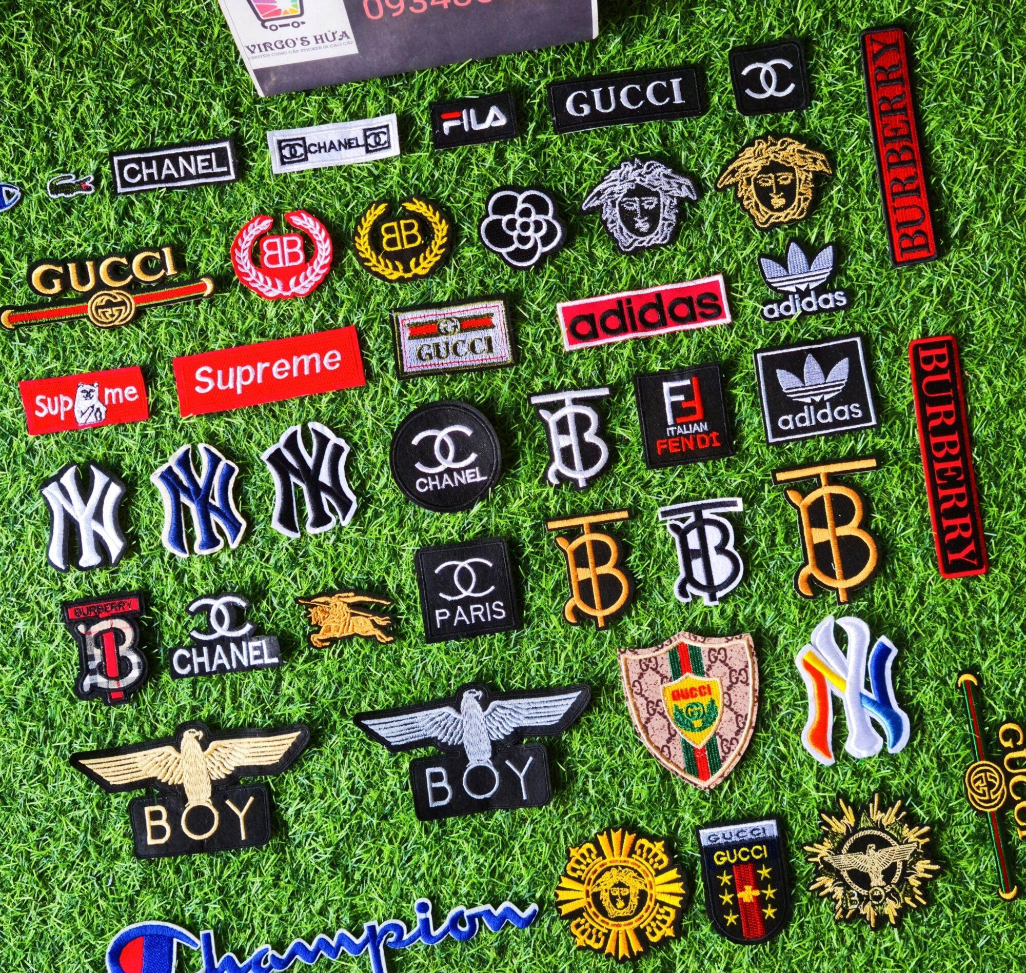 Sticker Ủi Patch Thêu Dùng Trang Trí Quần Áo MS7733U8