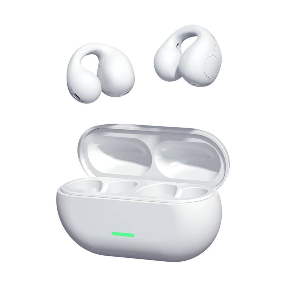 T75 Không Dây Earbuds Ear-Clip Bluetooth Tai Nghe Tai Nghe Tai Nghe Hifi Stereo Bass Thể Thao Tai Nghe Bone Conduction Tai Nghe Với Mic