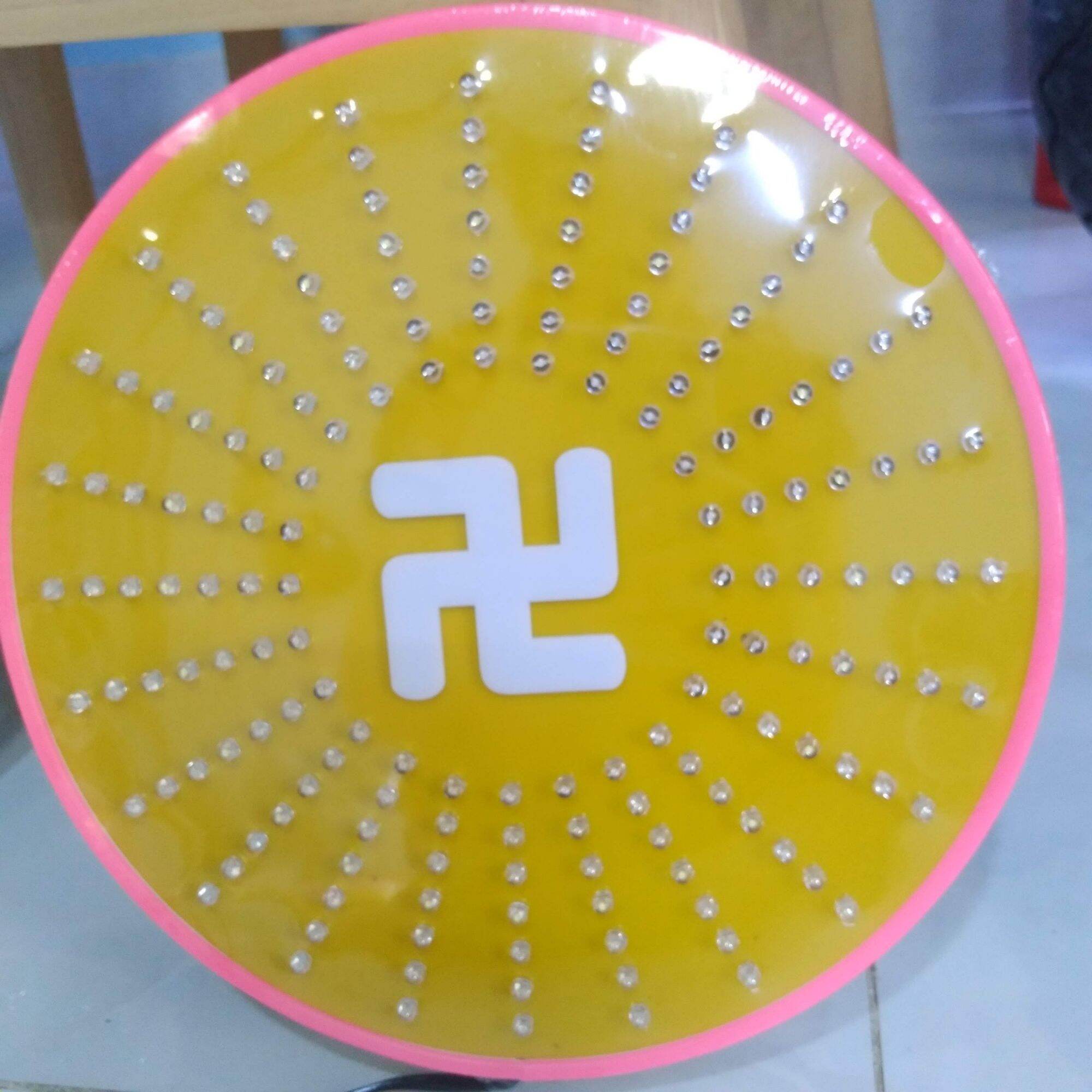 Hào quang led mẫu mới viền 24k,siêu mỏng,siêu sáng
