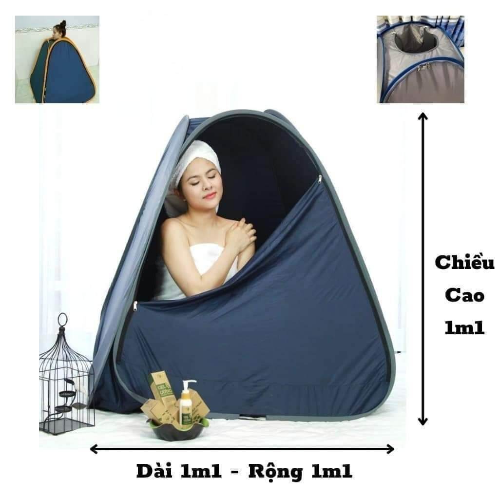 [ Tặng kèm gói xông 15g] Lều xông hơi sau sinh, giải cảm tự bung Chui Đầu Cao Cấp Hàng Loại 1
