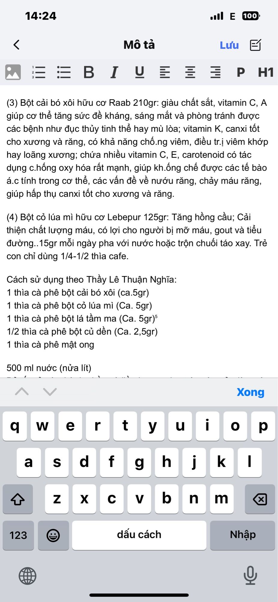 Bột cải bó xôi (rau chân vịt) hữu cơ Raab 210gr - Spinach (Đức)