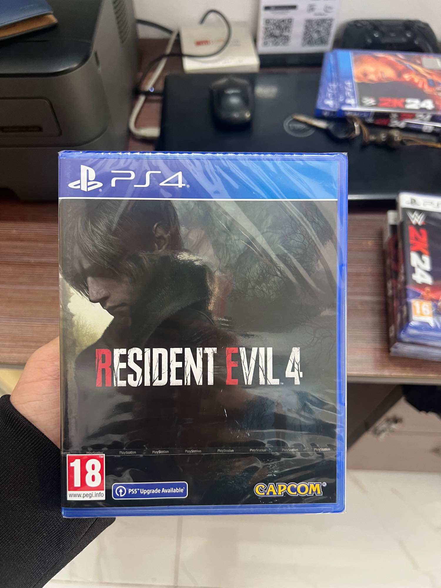 Đĩa chơi game PS4/ PS5: Resident Evil 4 Remake