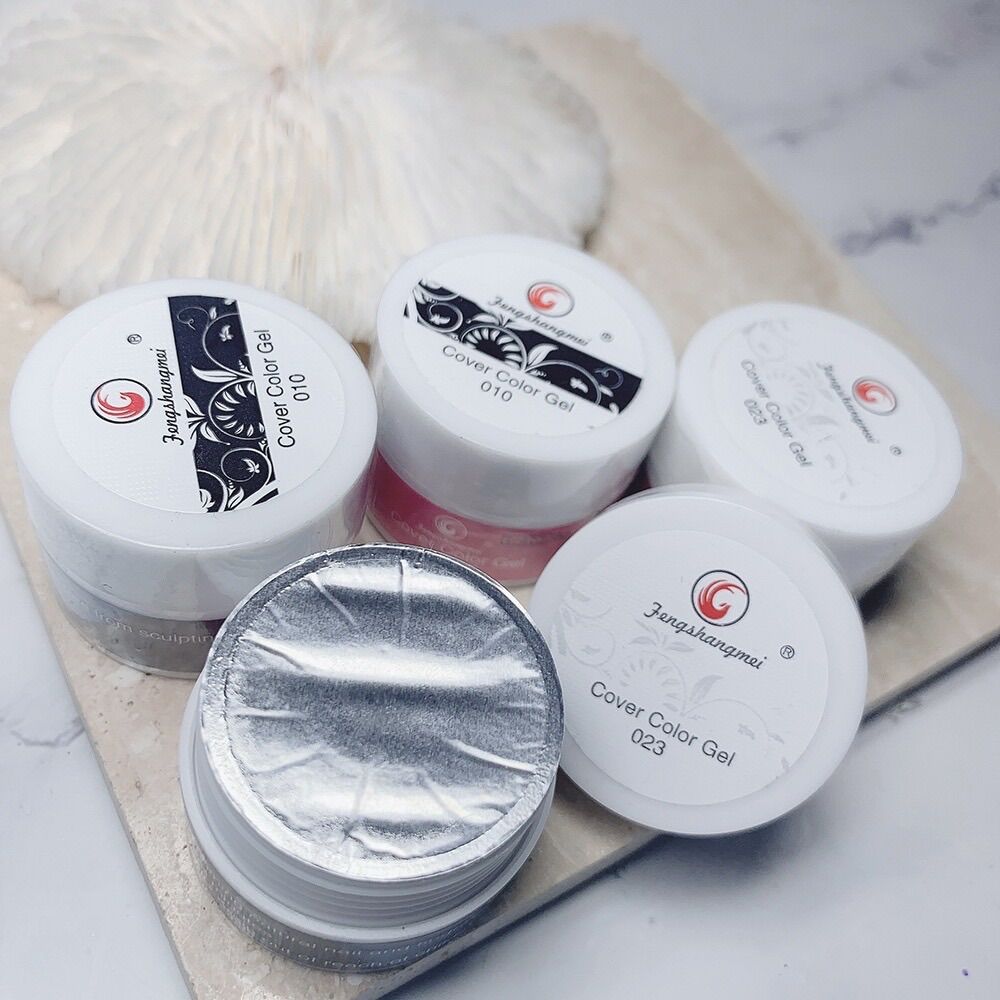 Gel vẽ đen trắng Fengsangmei, gel vẽ móng