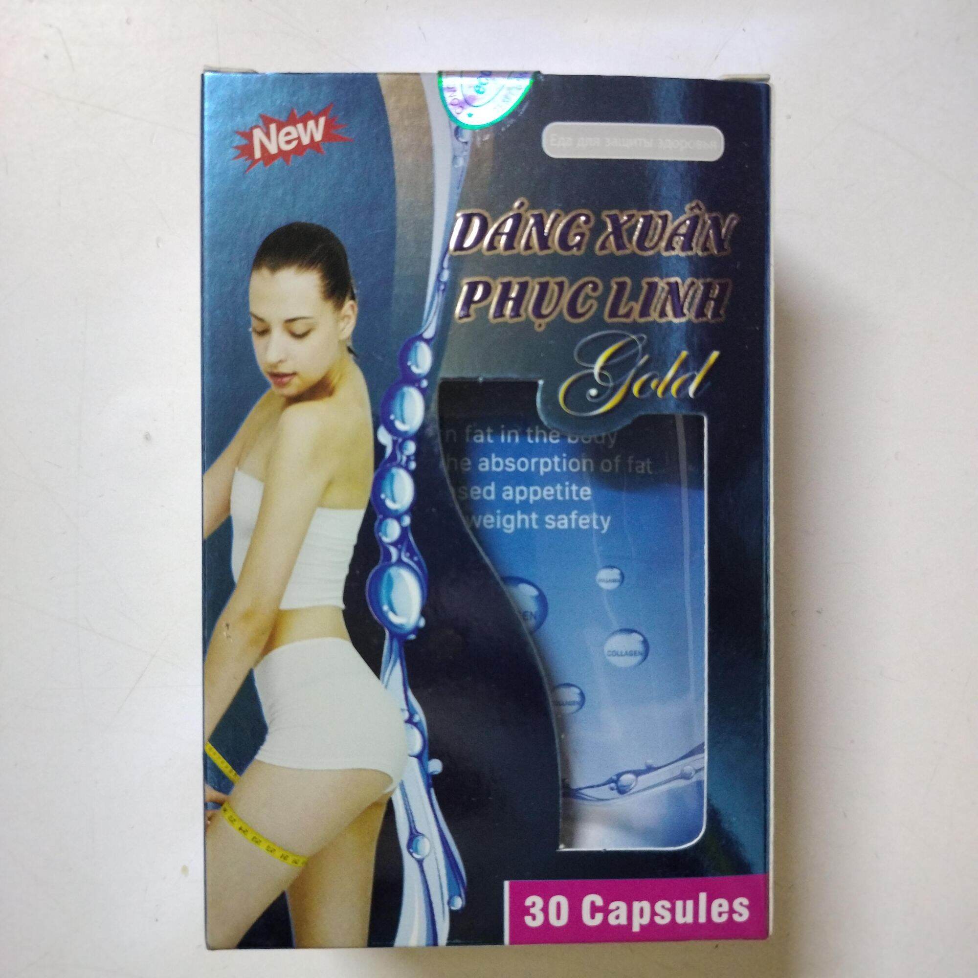 Viên Uống Dáng Xuân phuc linh eo thon dáng dẹp chính hãng