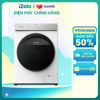 [GIAO TẠI HCM] Máy giặt Panasonic Inverter 9 Kg NA-V90FG1WVT - Giặt nước nóng StainMaster+ - Tự khởi động lại - Khóa trẻ em