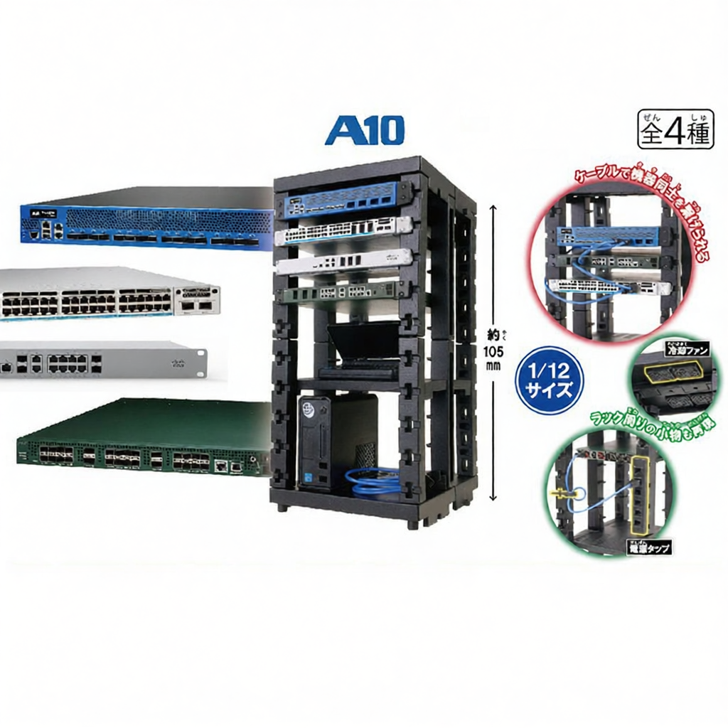HULUXIONGDI | Miniature Network Switch 1/12 Scale Giá 260,000 Đồng*Miễn phí vận chuyển