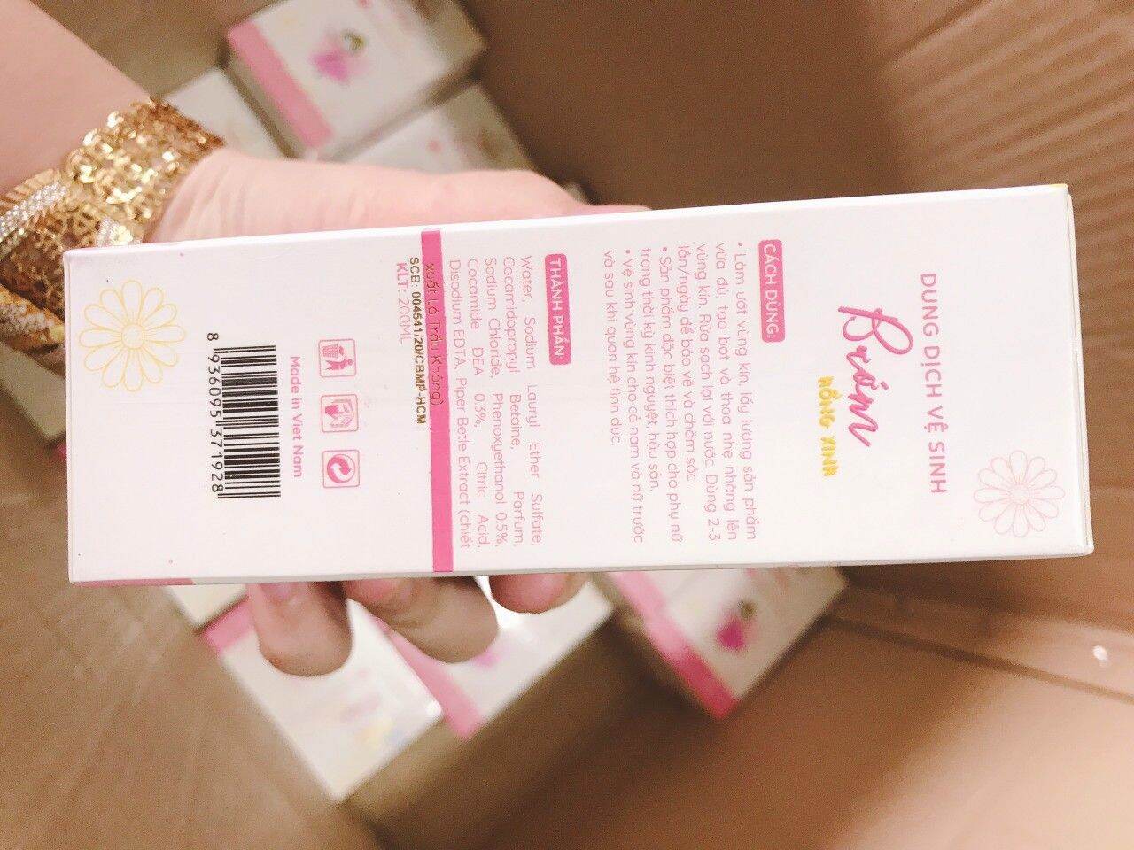 Dung Dịch Vệ Sinh Honey Pink