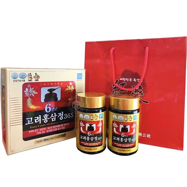 Cao Hồng Sâm 365 Hàn Quốc - Nhân Sâm 6 tuổi Hàn Quốc