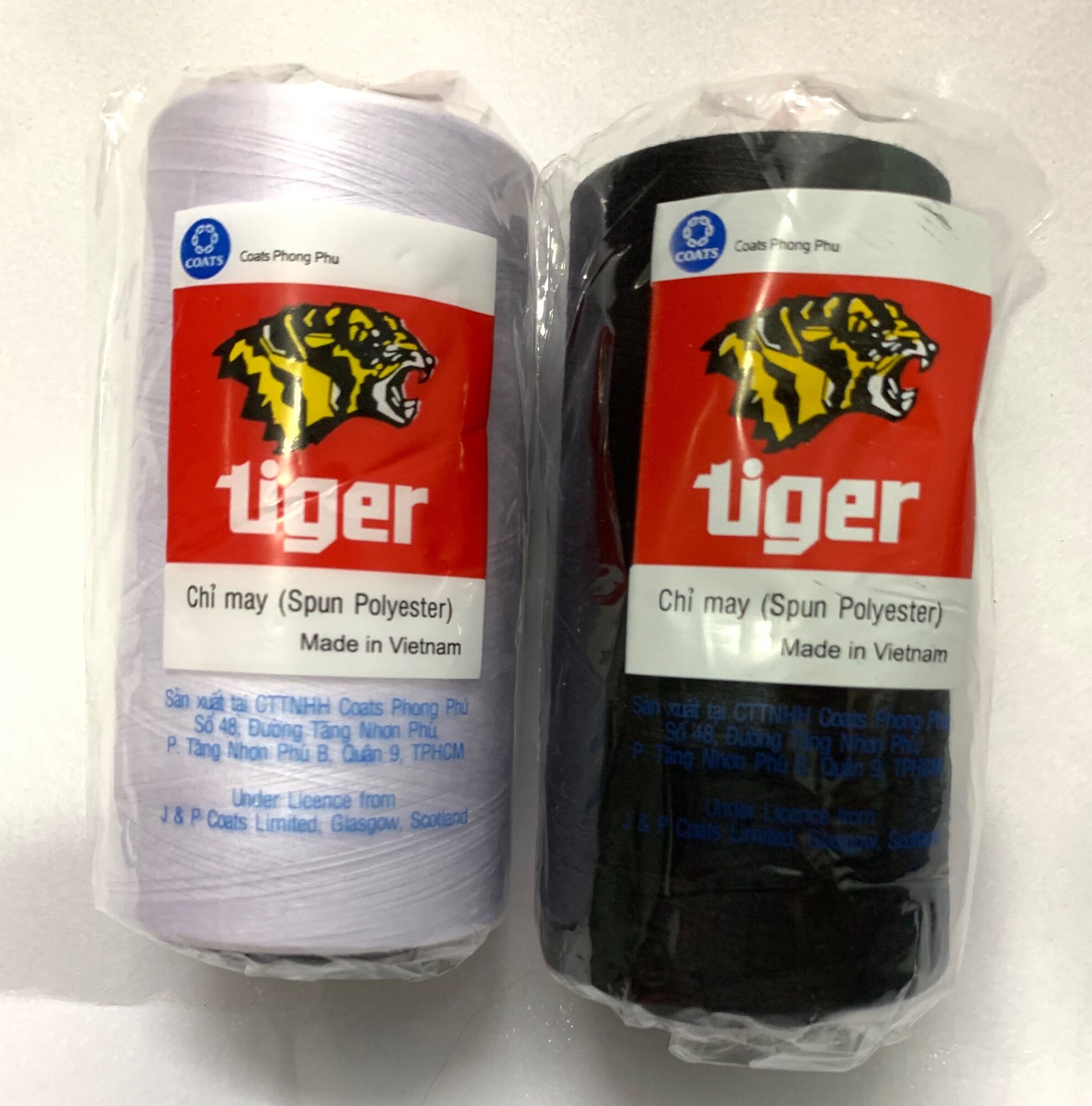 Ống chỉ tốt hiệu Tiger cuộn 4000m hàng Việt Nam chất lượng cao