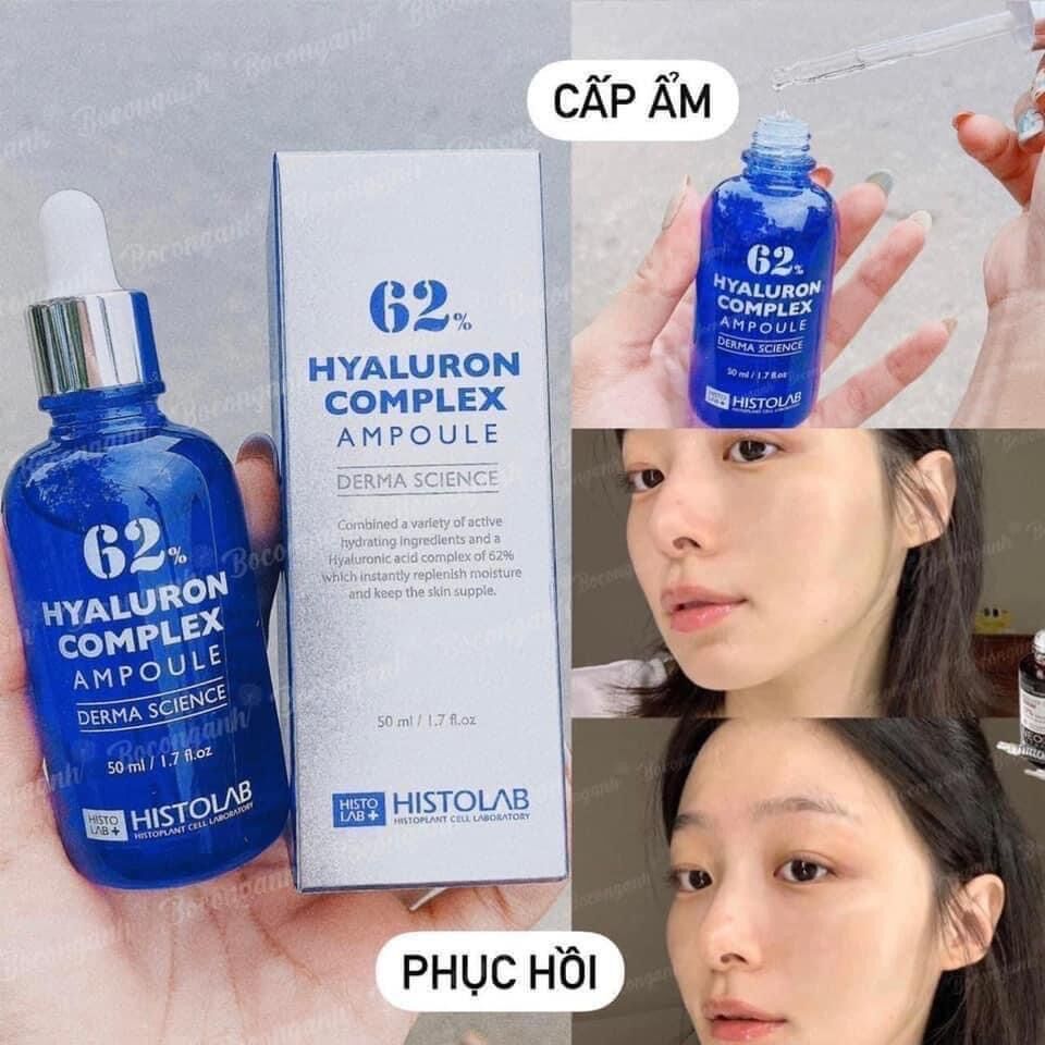 Tinh chất cấp ẩm 62% Hyaluron Complex Ampoule Histolab