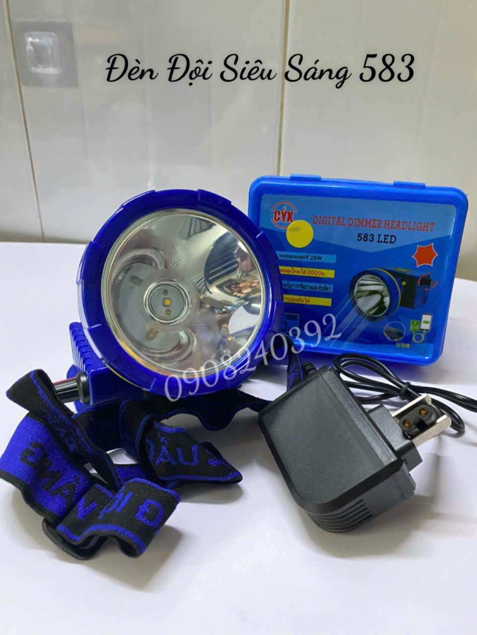 [HCM]Đèn Pin Đội Đầu LED Siêu Sáng Thái Lan 583