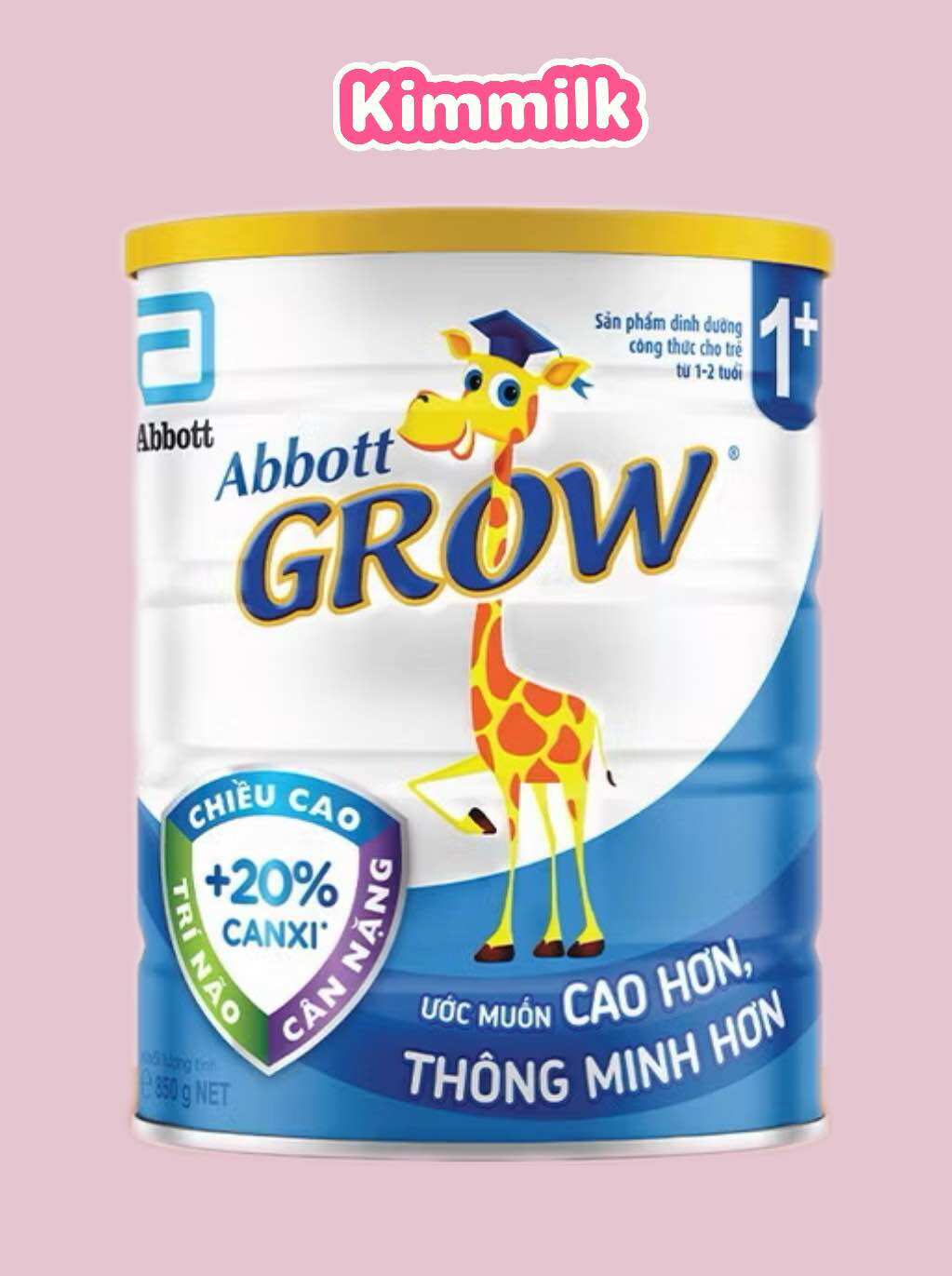 Sữa bột abbott grow 1+ 850g