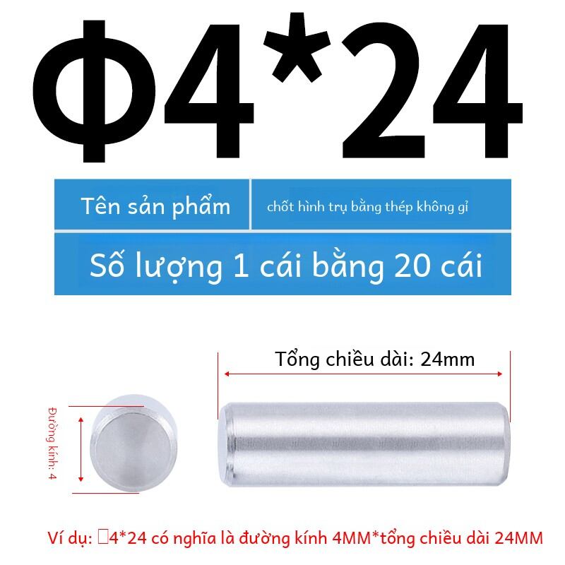 Stainless Steel Cylindrical Pin Pin M5 Locating Pin M8 Fixed Pin Solid Pin M10m12