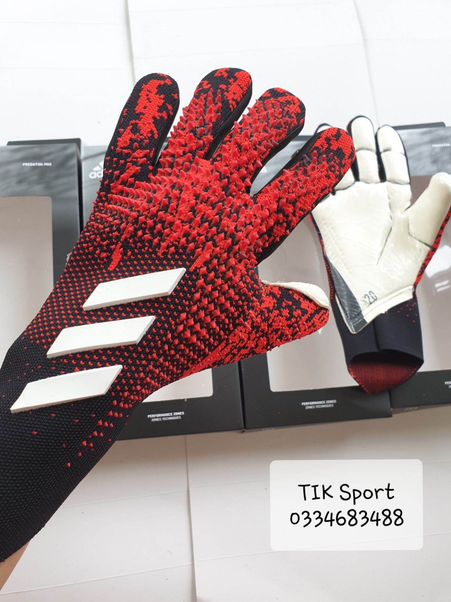Găng Tay Thủ Môn PREDATOR size 7,8,9,10 TIK Style