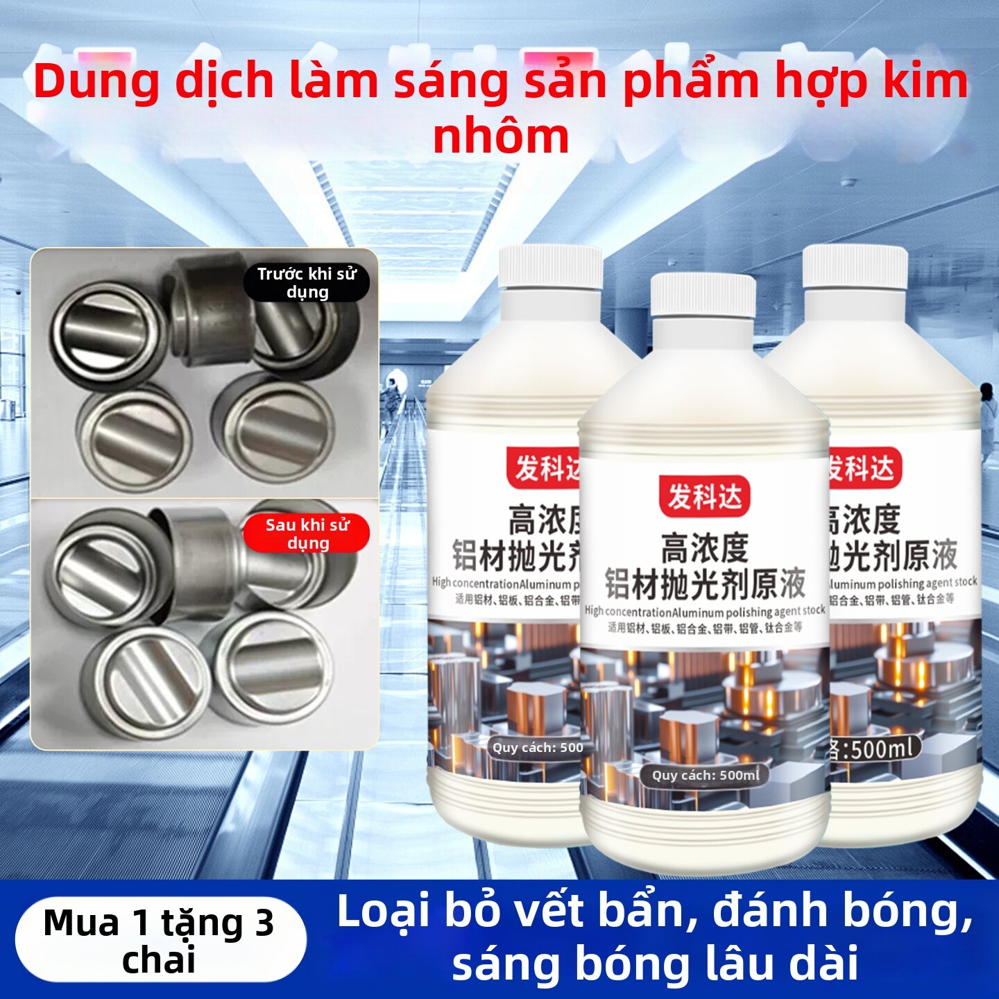 FAKEDA | Chất Làm Sáng Nhôm Hóa Học
