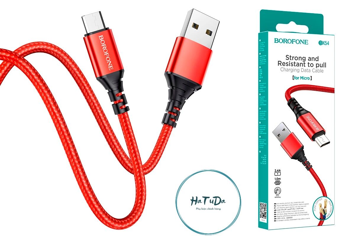 Cáp sạc nhanh và truyền dữ liệu micro Usb cho android