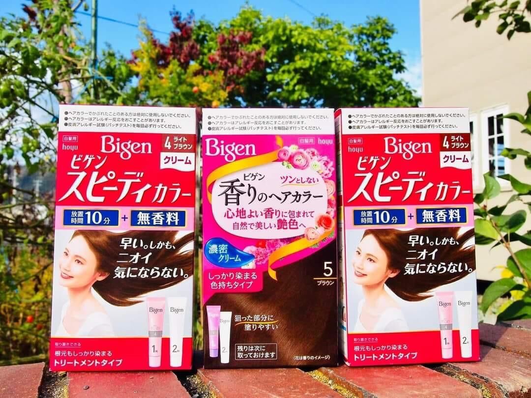 Thuốc nhuộm tóc Bigen của Nhật
